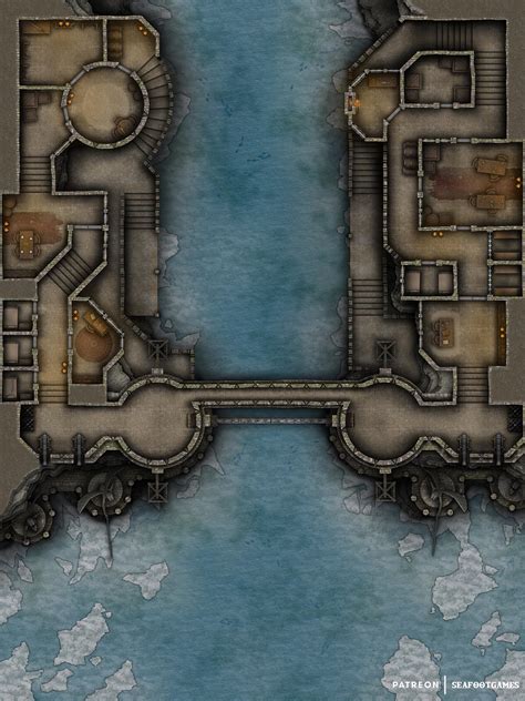 fortress battlemap